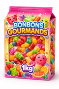 Pack 1kg bonbons Gourmands