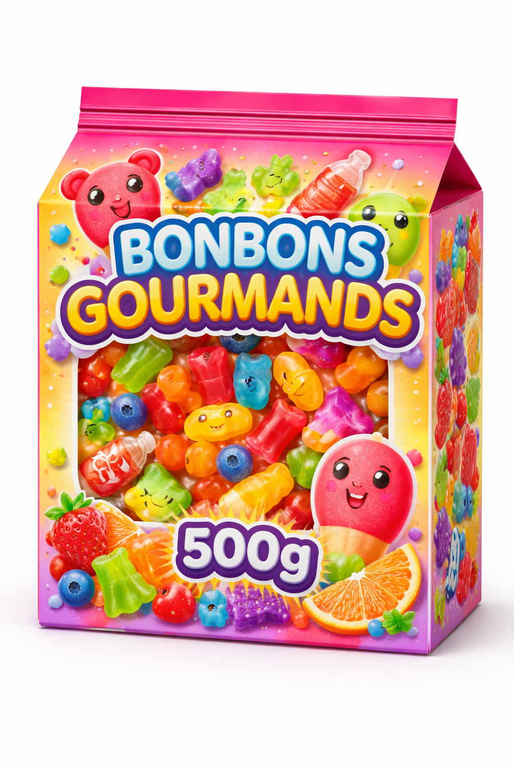 Pack 500 gr Bonbons Gourmands