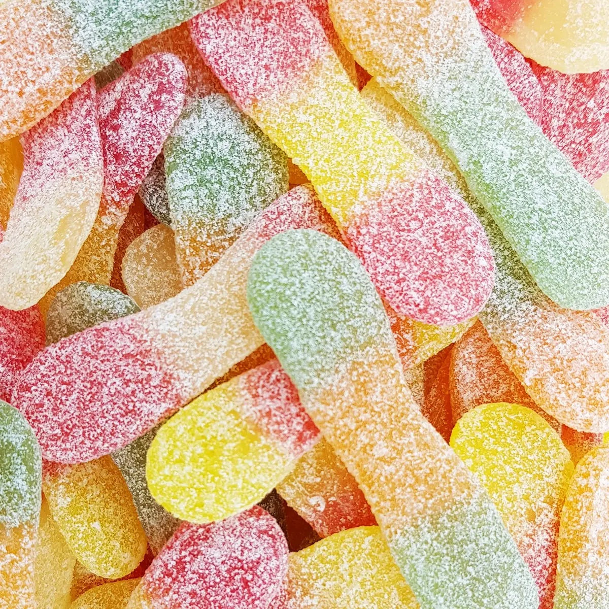 🍬 Langue de chat multicolore acidulée 🍭